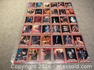 MaxSold Auction: Battlestar Galactica — 1978 Full Trading Card Set - London (Ontario, Canada) PARTNER MANAGED Downsizing Online Auction - Trillium Crescent