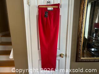 MaxSold Auction: Boccaccio Uomo Red Dress Pants Trousers – Men’s 36x32, New With Tags - London (Ontario, Canada) PARTNER MANAGED Downsizing Online Auction - Trillium Crescent