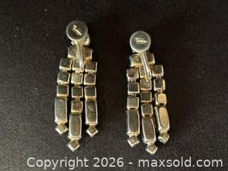 MaxSold Auction: Chandelier Drop Sherman Aurora Borealis Earrings - London (Ontario, Canada) PARTNER MANAGED Downsizing Online Auction - Trillium Crescent