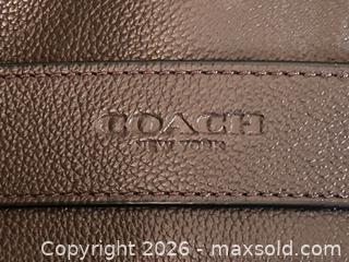 MaxSold Auction: Coach Men’s Charles Flight Bag – Brown Pebbled Leather Crossbody - London (Ontario, Canada) PARTNER MANAGED Downsizing Online Auction - Trillium Crescent