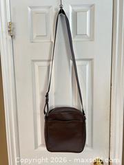 MaxSold Auction: Coach Men’s Charles Flight Bag – Brown Pebbled Leather Crossbody - London (Ontario, Canada) PARTNER MANAGED Downsizing Online Auction - Trillium Crescent