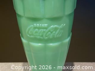 MaxSold Auction: Coca-Cola Jadeite Malt Tumbler  - London (Ontario, Canada) PARTNER MANAGED Downsizing Online Auction - Trillium Crescent