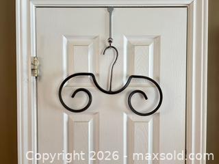 MaxSold Auction: Decorative Hand-Forged Iron Scroll Hanger  - London (Ontario, Canada) PARTNER MANAGED Downsizing Online Auction - Trillium Crescent