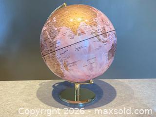MaxSold Auction: Decorative Pink & Gold World Globe - London (Ontario, Canada) PARTNER MANAGED Downsizing Online Auction - Trillium Crescent