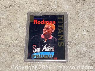 MaxSold Auction: Dennis Rodman – San Antonio Spurs PROMO Trading Card (1995) - London (Ontario, Canada) PARTNER MANAGED Downsizing Online Auction - Trillium Crescent