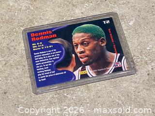 MaxSold Auction: Dennis Rodman – San Antonio Spurs PROMO Trading Card (1995) - London (Ontario, Canada) PARTNER MANAGED Downsizing Online Auction - Trillium Crescent