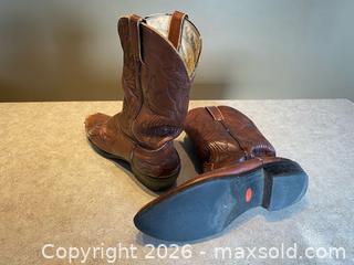 MaxSold Auction: Durango Western Cowboy Boots – Brown Leather – Men’s Size 10 D - London (Ontario, Canada) PARTNER MANAGED Downsizing Online Auction - Trillium Crescent