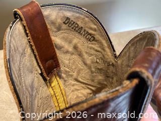 MaxSold Auction: Durango Western Cowboy Boots – Brown Leather – Men’s Size 10 D - London (Ontario, Canada) PARTNER MANAGED Downsizing Online Auction - Trillium Crescent
