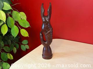 MaxSold Auction: Hand-Carved Wood Mermaid Form with Angelic Wings - London (Ontario, Canada) PARTNER MANAGED Downsizing Online Auction - Trillium Crescent