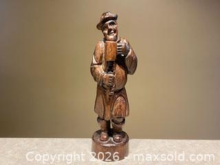 MaxSold Auction: Hand-Carved Wooden Figure – Man Holding a Key | Made in Spain - London (Ontario, Canada) PARTNER MANAGED Downsizing Online Auction - Trillium Crescent
