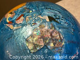 MaxSold Auction: Handcrafted Inlay Gemstone Globe - London (Ontario, Canada) PARTNER MANAGED Downsizing Online Auction - Trillium Crescent