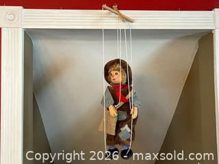 MaxSold Auction: Handcrafted Vintage-Style Marionette - London (Ontario, Canada) PARTNER MANAGED Downsizing Online Auction - Trillium Crescent