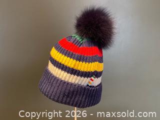 MaxSold Auction: Hudson’s Bay Company Knit Winter Hat with Faux Fur Pom - London (Ontario, Canada) PARTNER MANAGED Downsizing Online Auction - Trillium Crescent