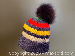 MaxSold Auction: Hudson’s Bay Company Knit Winter Hat with Faux Fur Pom - London (Ontario, Canada) PARTNER MANAGED Downsizing Online Auction - Trillium Crescent