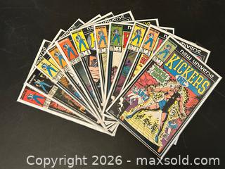 MaxSold Auction: Kickers Inc. Issues #1–11 – Complete Series Kickers Inc. Marvel Comics, 1987 - London (Ontario, Canada) PARTNER MANAGED Downsizing Online Auction - Trillium Crescent