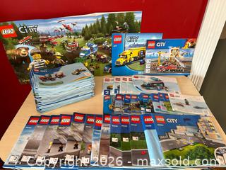 MaxSold Auction: Large Lot of LEGO City Instruction Books & Catalogs – Approx. 84 Pieces - London (Ontario, Canada) PARTNER MANAGED Downsizing Online Auction - Trillium Crescent
