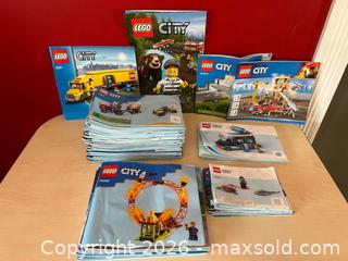 MaxSold Auction: Large Lot of LEGO City Instruction Books & Catalogs – Approx. 84 Pieces - London (Ontario, Canada) PARTNER MANAGED Downsizing Online Auction - Trillium Crescent