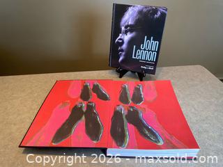 MaxSold Auction: Lot of 2 Music History Coffee-Table Books – The Beatles & John Lennon - London (Ontario, Canada) PARTNER MANAGED Downsizing Online Auction - Trillium Crescent