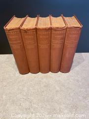 MaxSold Auction: Lot of 5 Vintage Charles Dickens “Works” – Boston Edition - London (Ontario, Canada) PARTNER MANAGED Downsizing Online Auction - Trillium Crescent