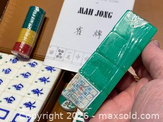 MaxSold Auction: Mah Jongg Game Set – Some Pieces Still Sealed - London (Ontario, Canada) PARTNER MANAGED Downsizing Online Auction - Trillium Crescent