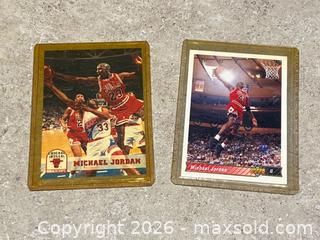 MaxSold Auction: Michael Jordan Basketball Cards – Chicago Bulls (2 Cards) - London (Ontario, Canada) PARTNER MANAGED Downsizing Online Auction - Trillium Crescent