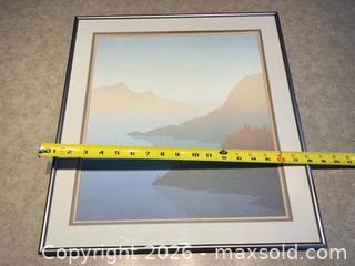 MaxSold Auction: Mountain Lake Serenity Landscape Print - London (Ontario, Canada) PARTNER MANAGED Downsizing Online Auction - Trillium Crescent