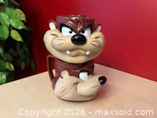 MaxSold Auction: Pair of Looney Tunes Taz 3D Character Mugs - London (Ontario, Canada) PARTNER MANAGED Downsizing Online Auction - Trillium Crescent