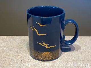 MaxSold Auction: Pair of Otagiri Ceramic Mugs – Seagull Motif – Japan - London (Ontario, Canada) PARTNER MANAGED Downsizing Online Auction - Trillium Crescent