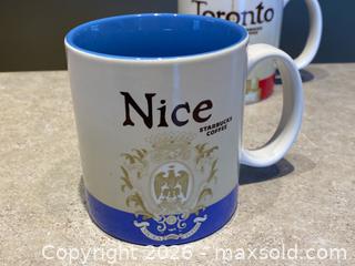 MaxSold Auction: Pair of Starbucks City Mugs – Nice & Toronto - London (Ontario, Canada) PARTNER MANAGED Downsizing Online Auction - Trillium Crescent