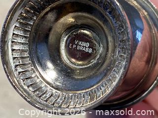 MaxSold Auction: Pair of Vintage Viking E.P. Brass Salt & Pepper Shakers - London (Ontario, Canada) PARTNER MANAGED Downsizing Online Auction - Trillium Crescent