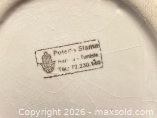 MaxSold Auction: Poterie Slama Hand-Painted Ceramic Pitcher & Cup Set - London (Ontario, Canada) PARTNER MANAGED Downsizing Online Auction - Trillium Crescent