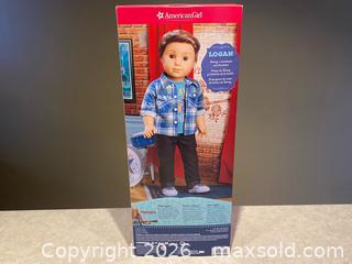 MaxSold Auction: Retired American Girl Logan Everett Doll - New In Box (NIB) - London (Ontario, Canada) PARTNER MANAGED Downsizing Online Auction - Trillium Crescent