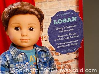 MaxSold Auction: Retired American Girl Logan Everett Doll - New In Box (NIB) - London (Ontario, Canada) PARTNER MANAGED Downsizing Online Auction - Trillium Crescent