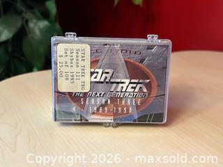 MaxSold Auction: Star Trek: The Next Generation Season Three Trading Card Set (1989–1990) Produced by SkyBo - London (Ontario, Canada) PARTNER MANAGED Downsizing Online Auction - Trillium Crescent