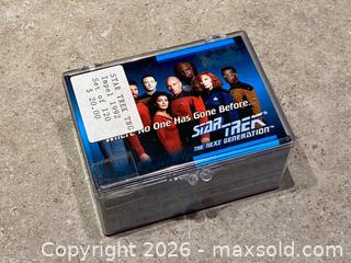 MaxSold Auction: Star Trek: The Next Generation Trading Card Set (c. 1992) - London (Ontario, Canada) PARTNER MANAGED Downsizing Online Auction - Trillium Crescent