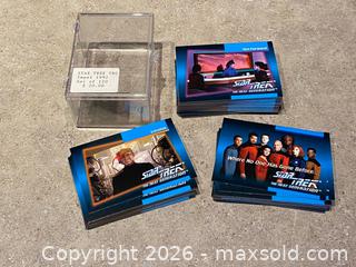 MaxSold Auction: Star Trek: The Next Generation Trading Card Set (c. 1992) - London (Ontario, Canada) PARTNER MANAGED Downsizing Online Auction - Trillium Crescent