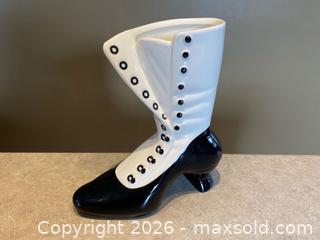 MaxSold Auction: Stunning IKEA OMEDELBAR Victorian Boot Vase – Limited Edition - London (Ontario, Canada) PARTNER MANAGED Downsizing Online Auction - Trillium Crescent