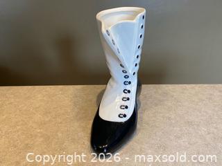 MaxSold Auction: Stunning IKEA OMEDELBAR Victorian Boot Vase – Limited Edition - London (Ontario, Canada) PARTNER MANAGED Downsizing Online Auction - Trillium Crescent