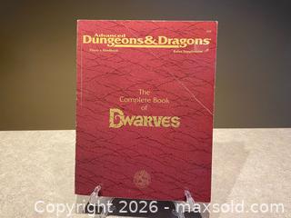 MaxSold Auction: The Complete Book of Dwarves Advanced Dungeons & Dragons – Player’s Handbook Rules Supplement - London (Ontario, Canada) PARTNER MANAGED Downsizing Online Auction - Trillium Crescent
