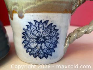 MaxSold Auction: Two Artisan Studio Pottery Mugs - London (Ontario, Canada) PARTNER MANAGED Downsizing Online Auction - Trillium Crescent