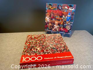 MaxSold Auction: Two Jigsaw Puzzles – Springbok & Vintage Toy-Themed Puzzle (As-Is) - London (Ontario, Canada) PARTNER MANAGED Downsizing Online Auction - Trillium Crescent