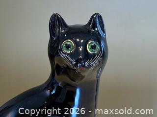 MaxSold Auction: Vintage 1950s Bretby Art Pottery Black Cat Figurine - London (Ontario, Canada) PARTNER MANAGED Downsizing Online Auction - Trillium Crescent