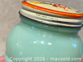 MaxSold Auction: Vintage Fire-King Jadeite "Beehive" Pepper Shaker - Tulip Lid - London (Ontario, Canada) PARTNER MANAGED Downsizing Online Auction - Trillium Crescent