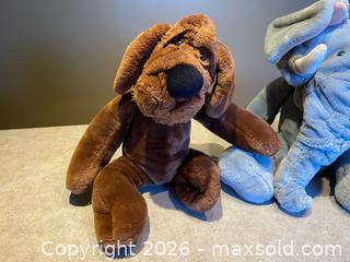 MaxSold Auction: Vintage Ganz Bros “Wrinkles & Trunkit” Plush Toys – 1980s - London (Ontario, Canada) PARTNER MANAGED Downsizing Online Auction - Trillium Crescent