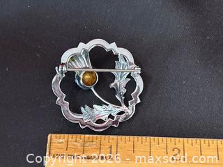 MaxSold Auction: Vintage Scottish Thistle Brooches - London (Ontario, Canada) PARTNER MANAGED Downsizing Online Auction - Trillium Crescent