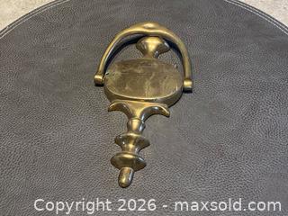 MaxSold Auction: Vintage Solid Brass Door Knocker – Traditional Urn Style - London (Ontario, Canada) PARTNER MANAGED Downsizing Online Auction - Trillium Crescent