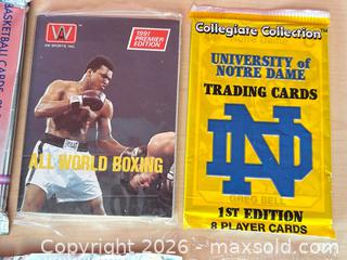 MaxSold Auction: Vintage Sports Trading Card Packs Boxing, NBA, NFL, NHL, Soccer - London (Ontario, Canada) PARTNER MANAGED Downsizing Online Auction - Trillium Crescent