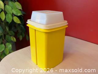 MaxSold Auction: Vintage Tupperware Pickle Container – Bright Yellow - London (Ontario, Canada) PARTNER MANAGED Downsizing Online Auction - Trillium Crescent