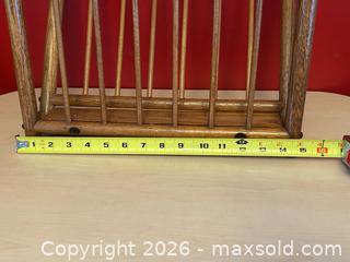 MaxSold Auction: Vintage Wall-Hanging Wooden Document / Magazine Holder - London (Ontario, Canada) PARTNER MANAGED Downsizing Online Auction - Trillium Crescent