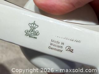 MaxSold Auction: Vintage West Germany Porcelain Triple Candle Holder – Alka Kunst Bavaria - London (Ontario, Canada) PARTNER MANAGED Downsizing Online Auction - Trillium Crescent